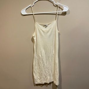Joie Light Yellow Cami Long Tank Top